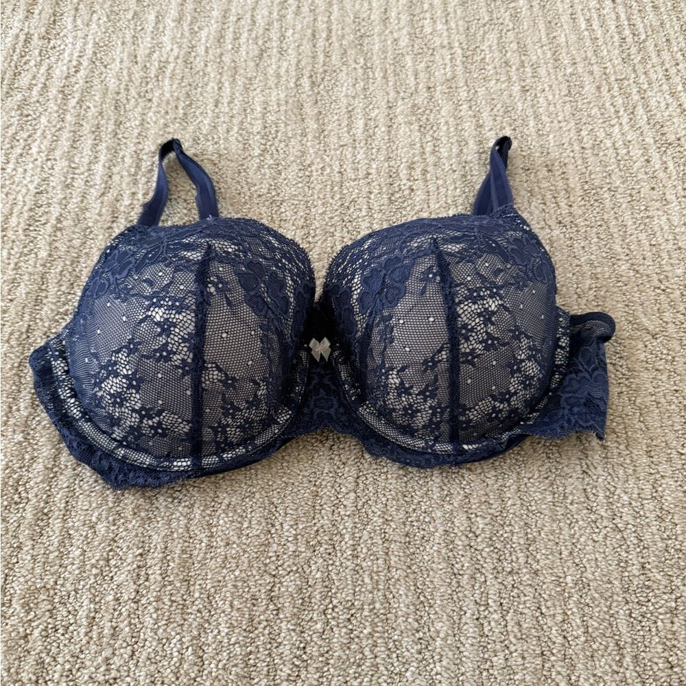 Victoria Secret  Lined DEMI Lace Women's Dream Angels Bra